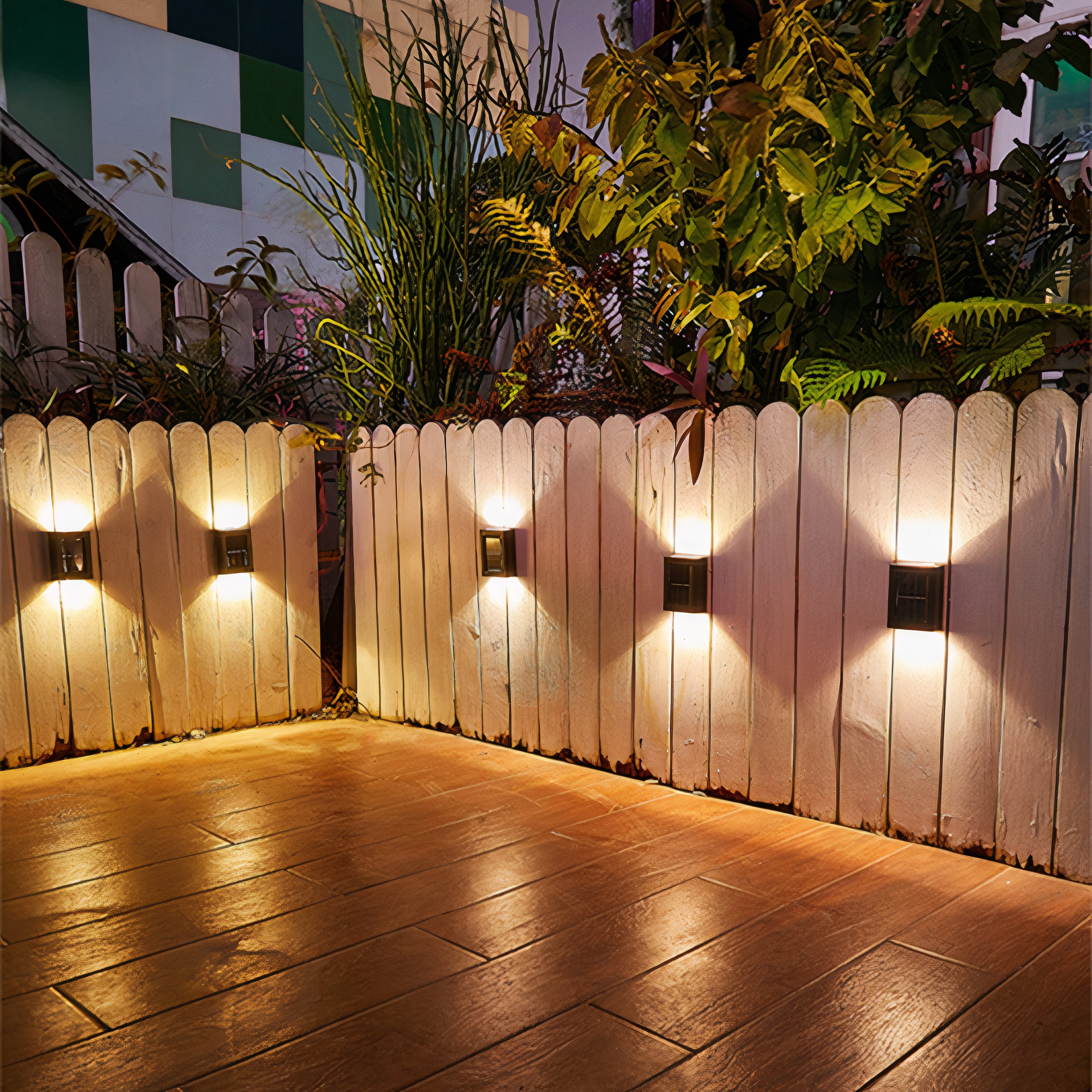 Solar Deluxe I LED Wandlamp op Zonne-energie