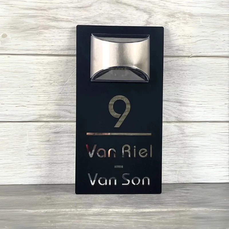 Shine Number | Jouw Unieke Huisnummer