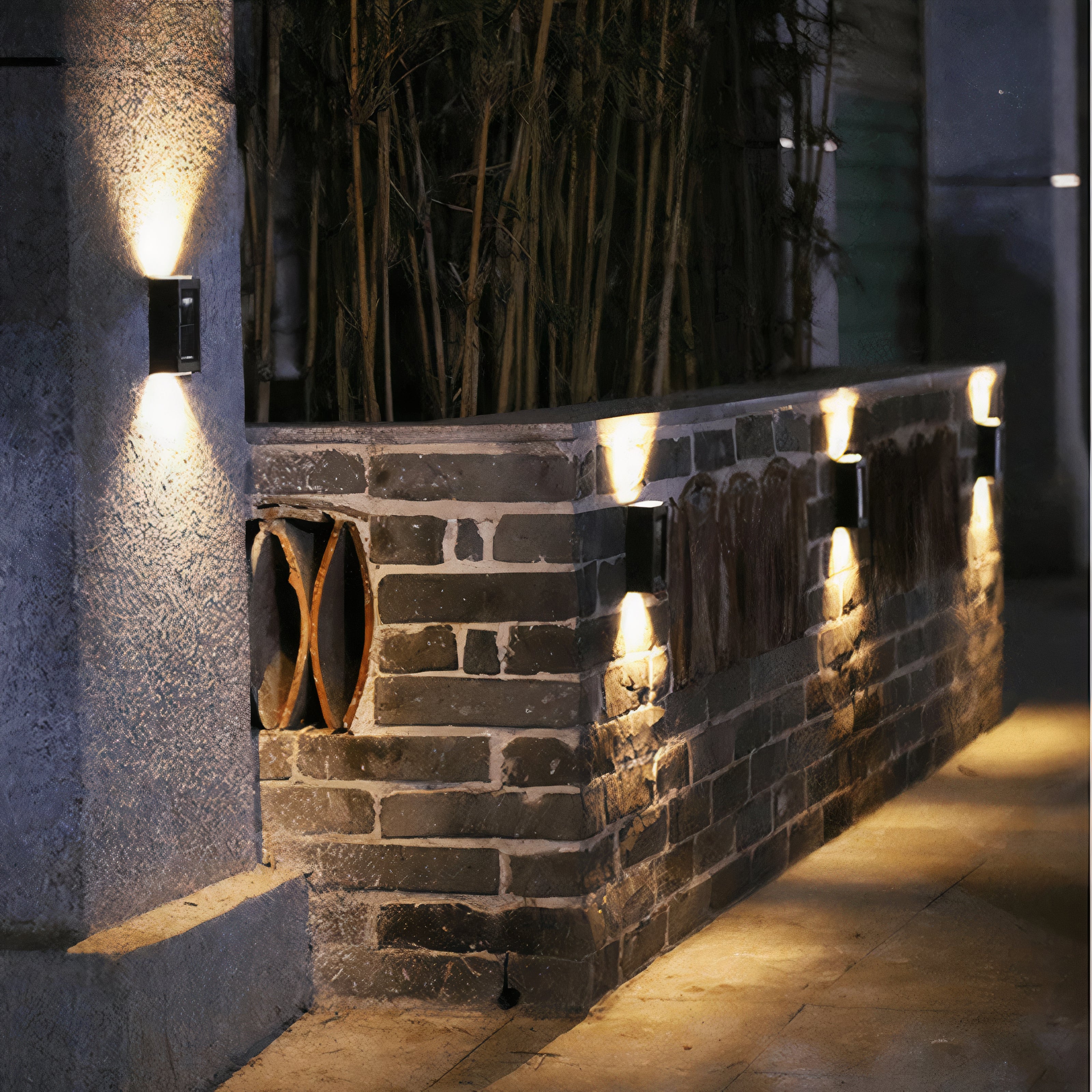 Solar Deluxe I LED Wandlamp op Zonne-energie
