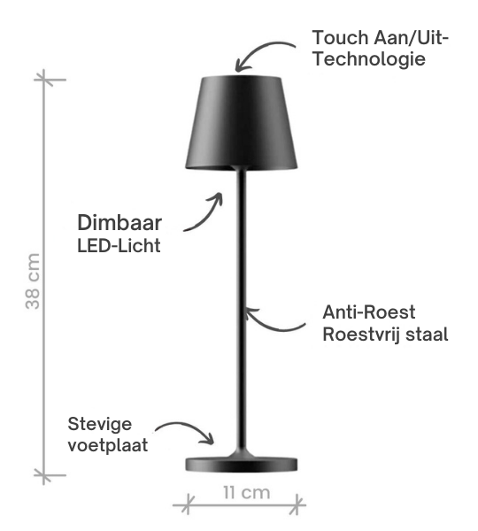 Serova Glow™ - Draadloze lamp