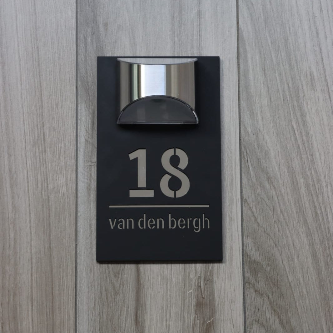 Shine Number | Jouw Unieke Huisnummer