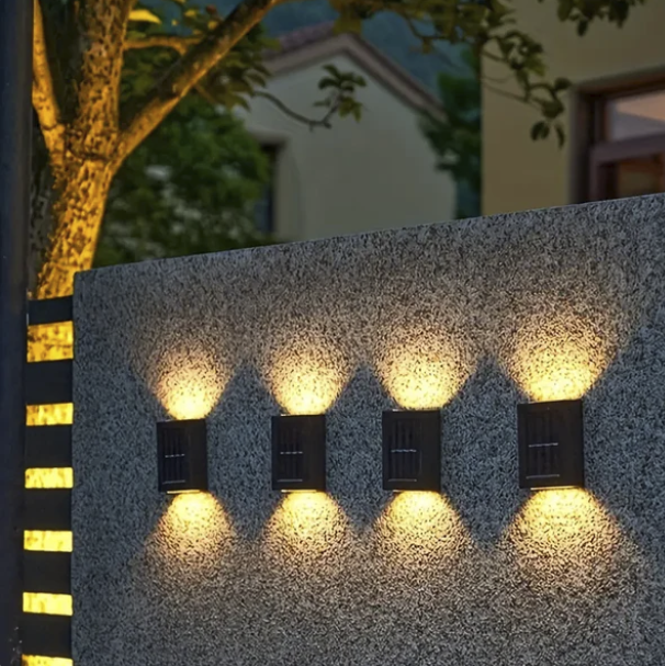 Solar Deluxe I LED Wandlamp op Zonne-energie