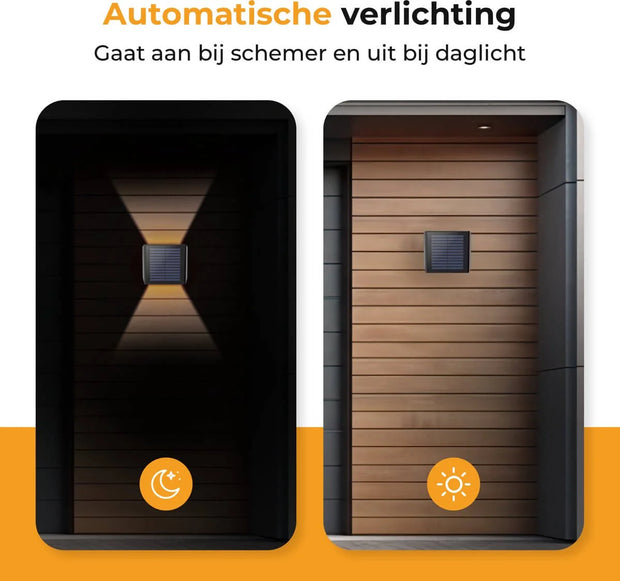 Sempira Pro™ – LED wandlamp met zonnepaneel