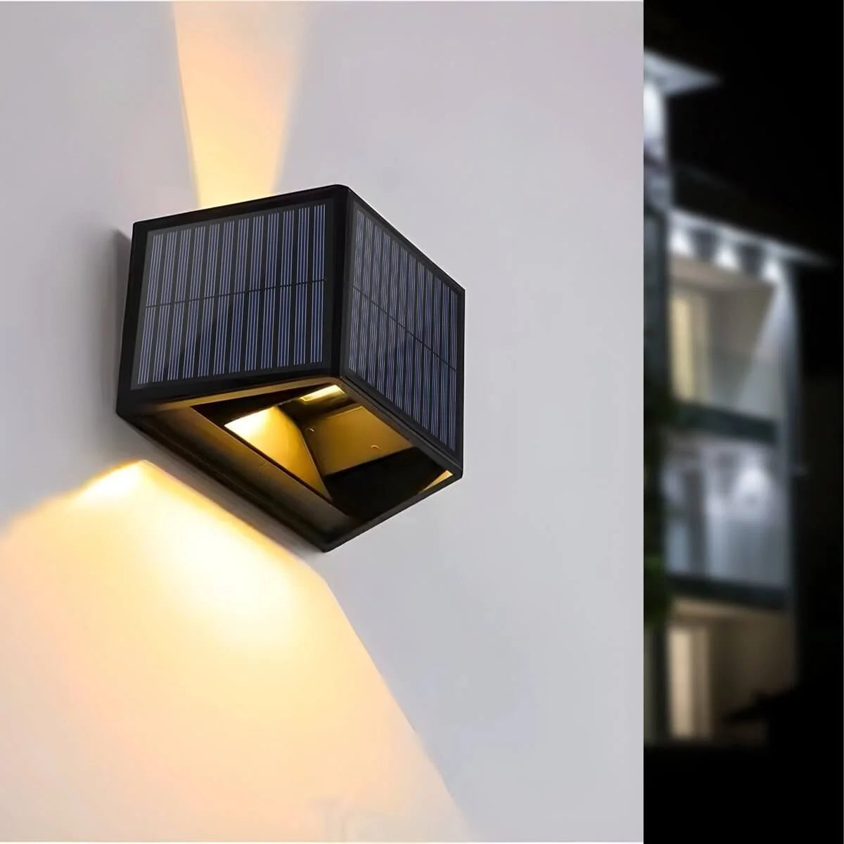 Sempira Pro™ – LED wandlamp met zonnepaneel