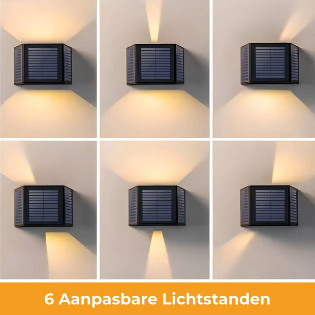 Sempira Pro™ – LED wandlamp met zonnepaneel