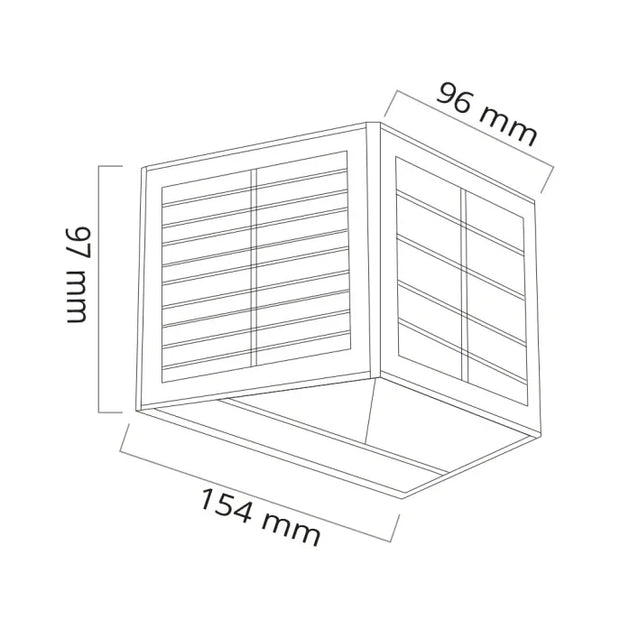 Sempira Pro™ – LED wandlamp met zonnepaneel