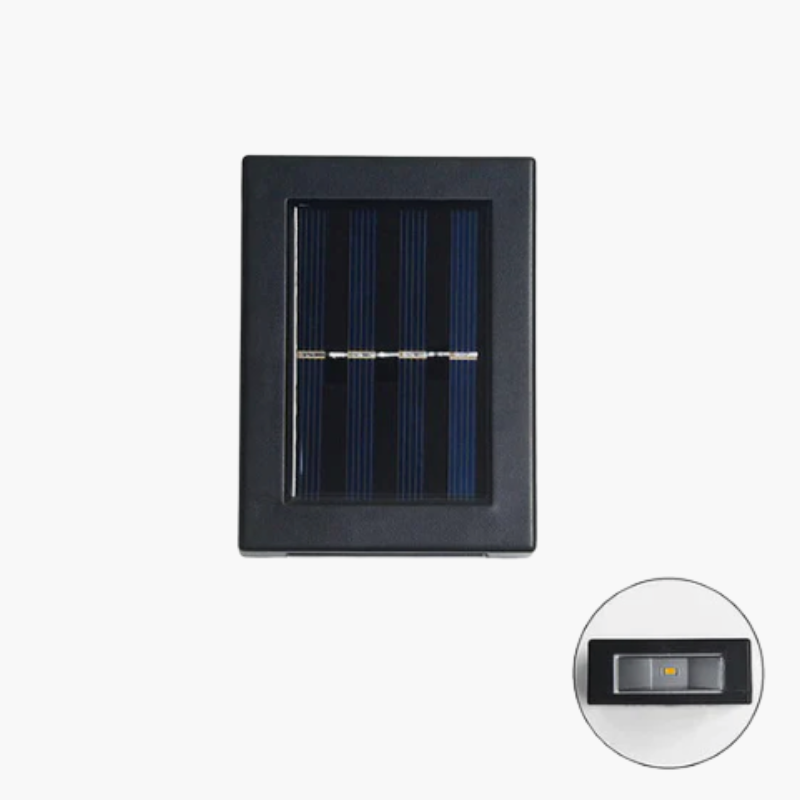 Solar Deluxe I LED Wandlamp op Zonne-energie