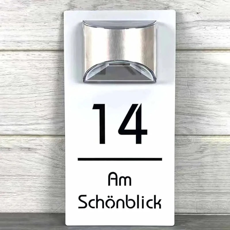 Shine Number | Jouw Unieke Huisnummer